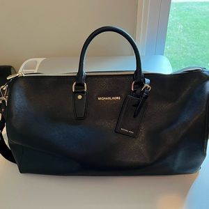 Michael Kors travel weekender bag
